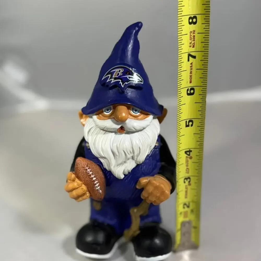 Baltimore Ravens Garden Gnome NFL Football Fan Decor Forever Collectible